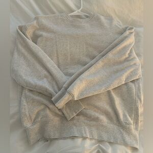 Aritzia TNA Heather Gray Crewneck